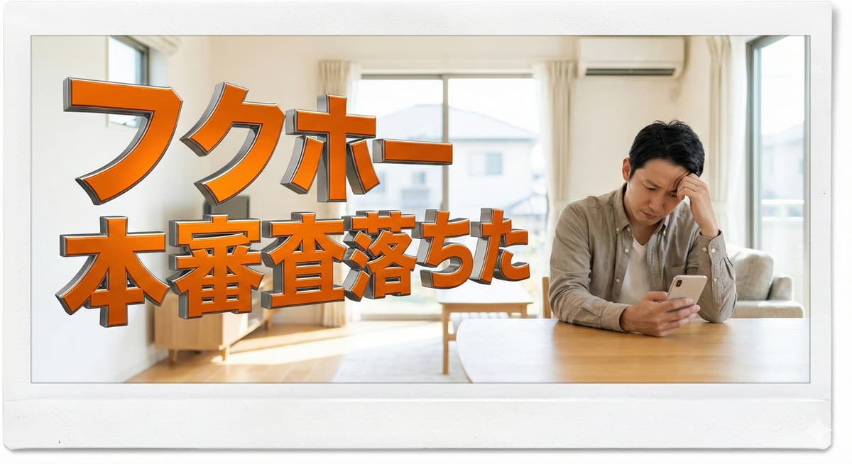 フクホーの本審査を受けたら落ちたのアイキャッチ画像