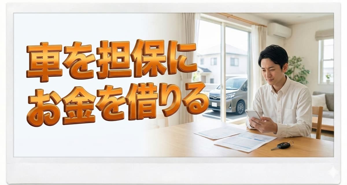 車を担保にお金を借りられる？リスクなしで借りるには？のアイキャッチ画像