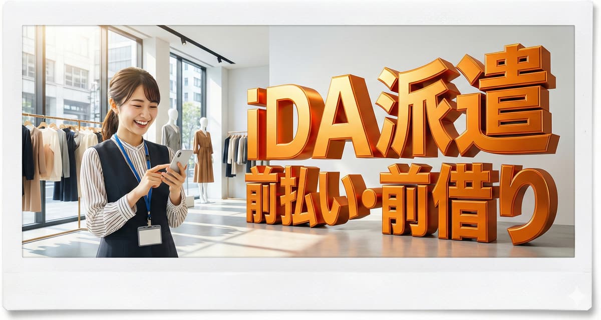 iDAの派遣社員は給料の前払い・前借りは可能？今すぐ借りたい時の対処法