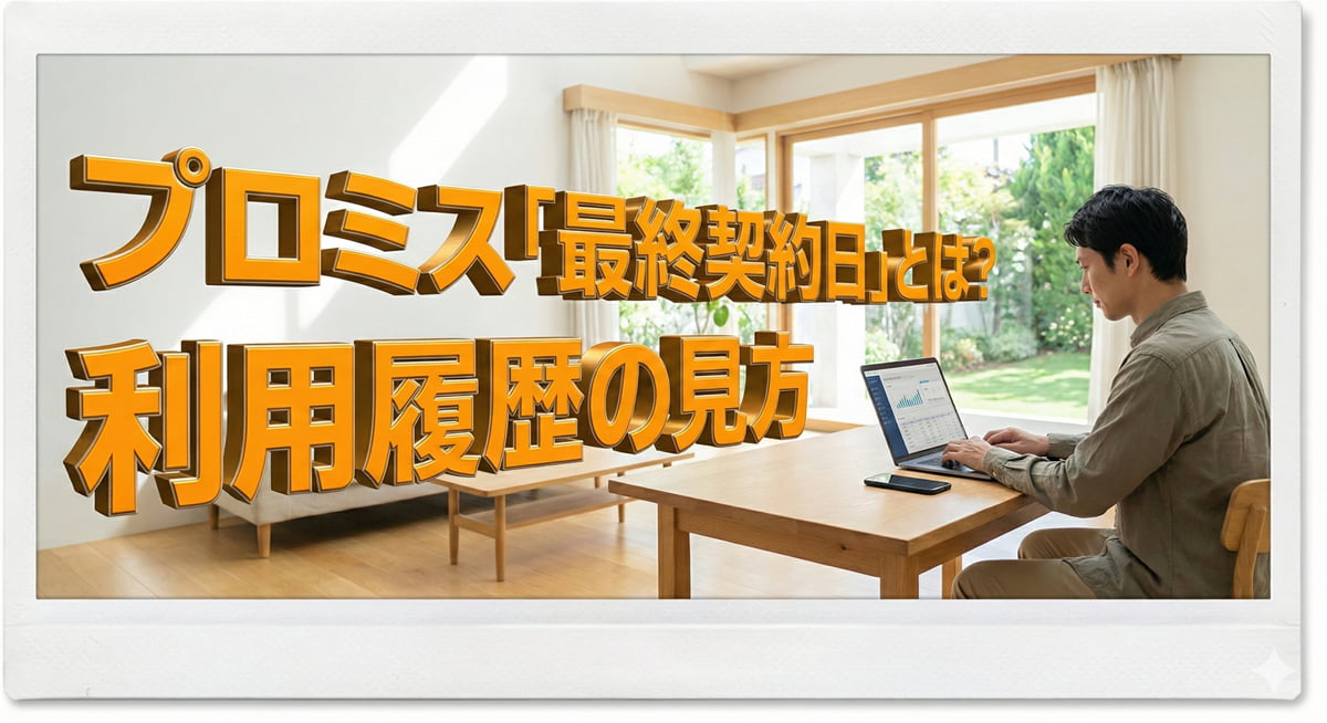 プロミスの最終契約日とは？のアイキャッチ画像