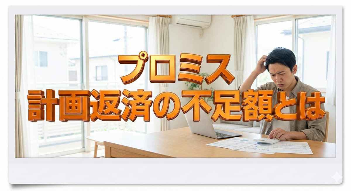プロミスの計画返済の不足額とは？のアイキャッチ画像