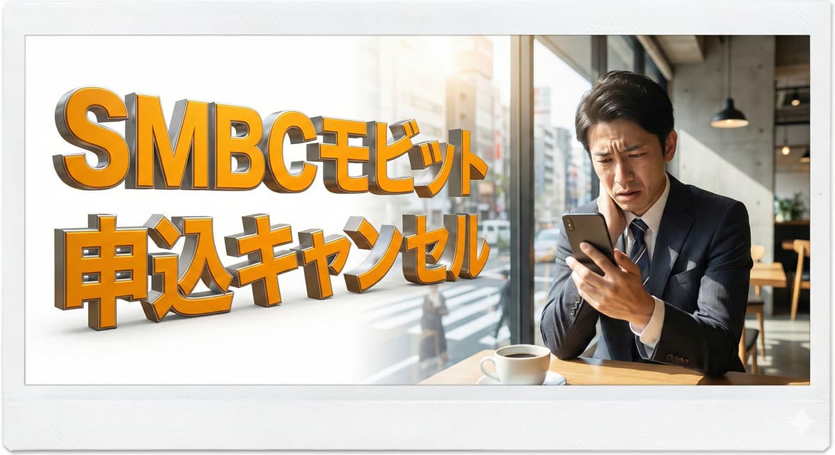 SMBCモビットの申し込みはキャンセルできる？のアイキャッチ画像