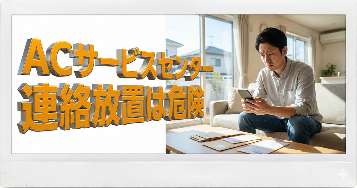 ACサービスセンター(08009195018)からの連絡放置は危険のアイキャッチ画像