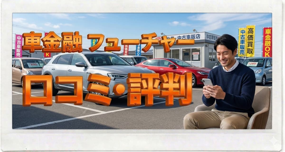 車金融フューチャーの口コミと評判からわかる特徴！今すぐ借りたい時の対処法のアイキャッチ画像