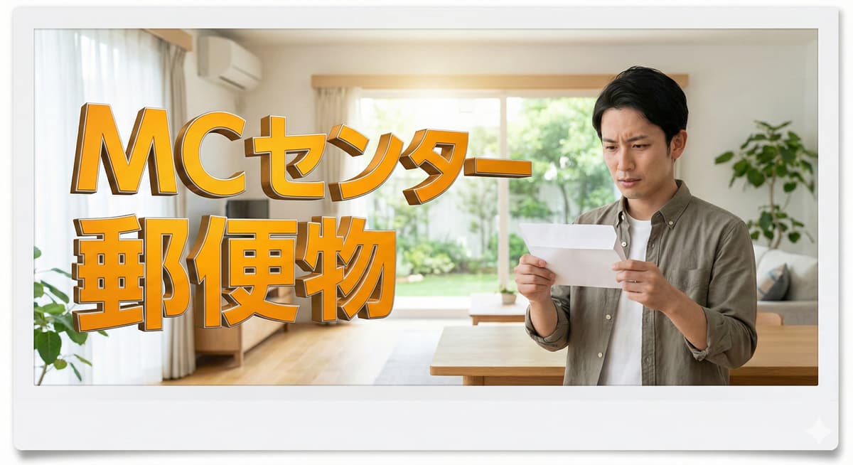 「MCセンター」とは？｜郵便物でバレる可能性ある？のアイキャッチ画像